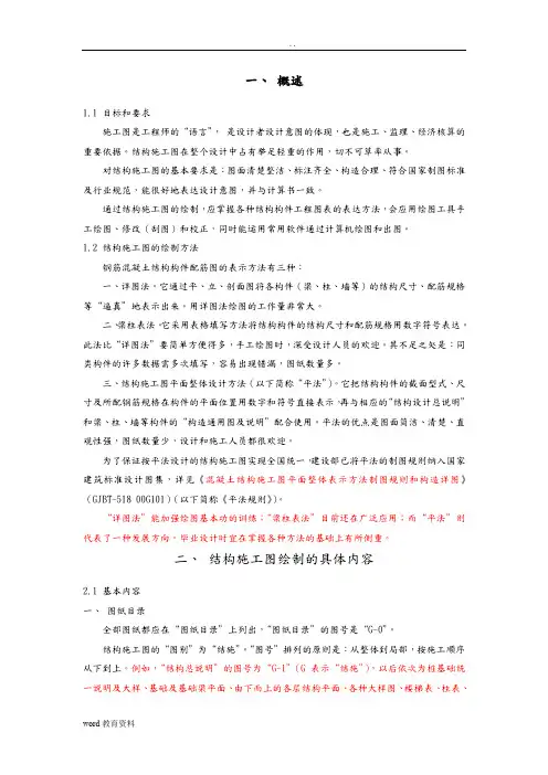 施工图绘制详解
