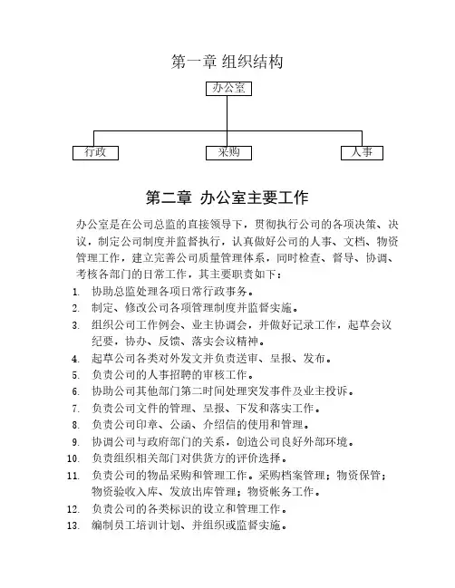 办公室工作手册