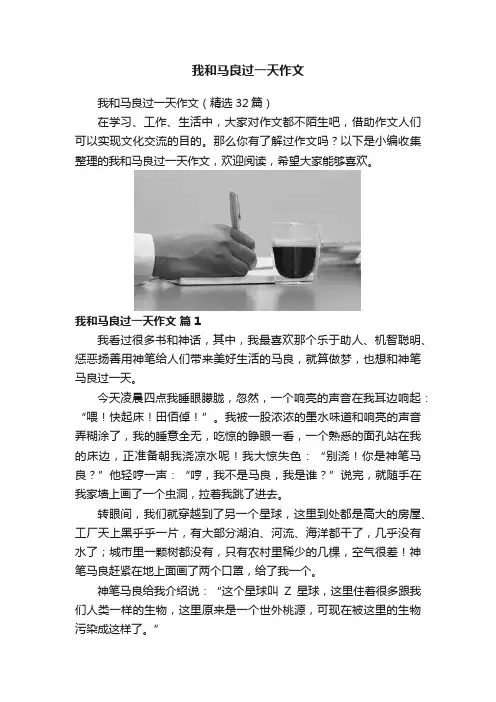 我和马良过一天作文