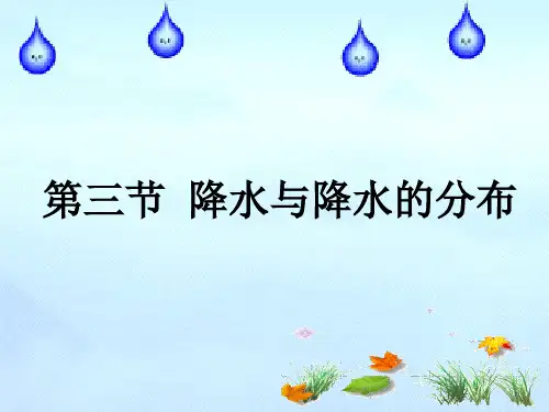 降水与降水的分布课件