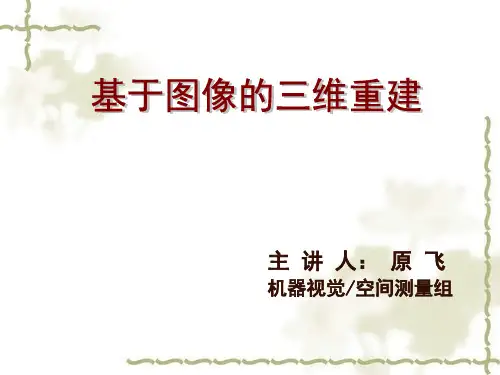 基于图像的三维重建