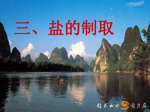 几种重要的盐1--浙教版