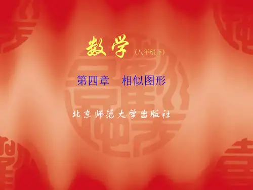 相似多边形[下学期]--北师大版-