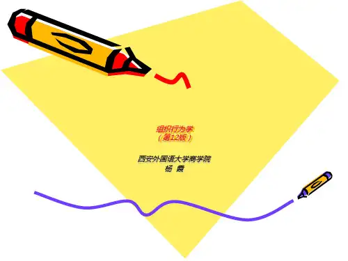 第5章组织行为学【心理激励指导】