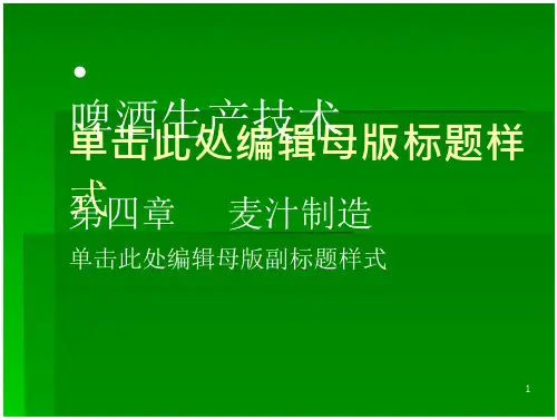酒类生产工艺流程图