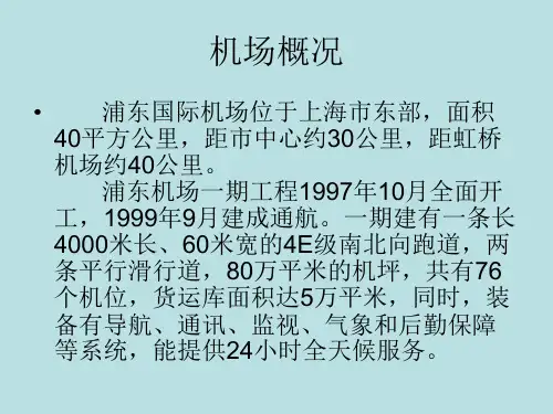 案例研究上海某国际机场信息系统课件