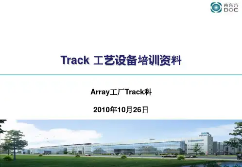 Track工艺设备培训资料
