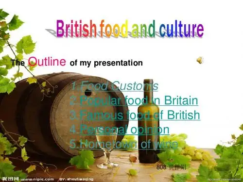 英国美食文化.1