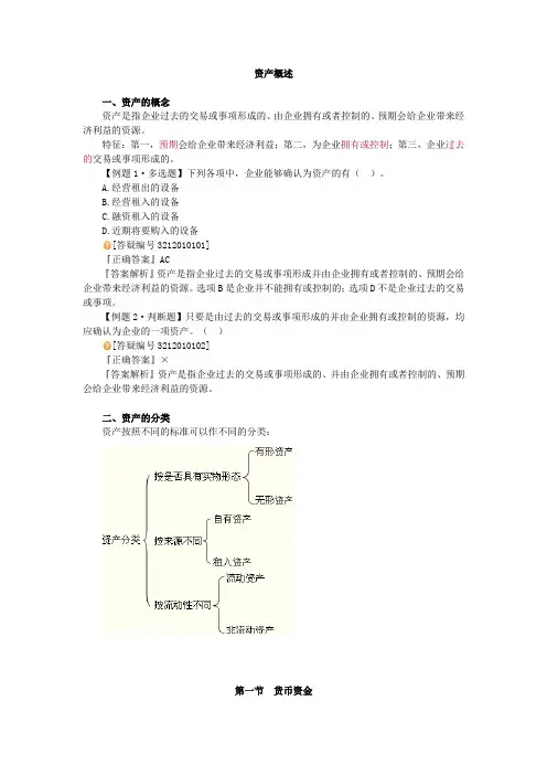 资产概述