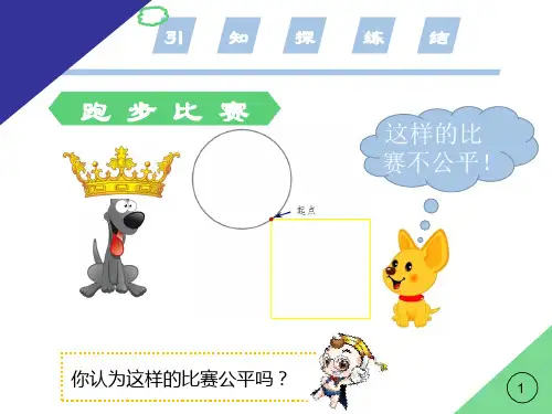 六年级数学上册课件-5.2 圆的周长4-人教版(14页PPT)
