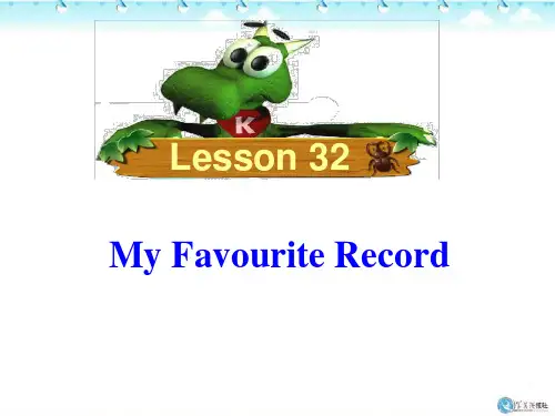 冀教版英语八下课件lesson_32