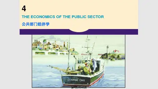 Chap公共部门经济学经济学原理曼昆中英文双语PPT课件