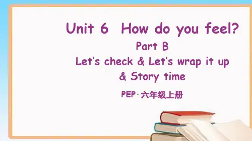PEP人教版六年级上册英语第六单元Unit 6 集体备课教学课件PPTUnit 6 Part B 第6课时