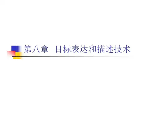 目标表达和描述技术
