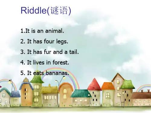 《Lesson-24-Alittle-Monkey》课件
