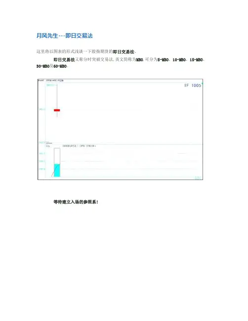 月风先生---即日交易法