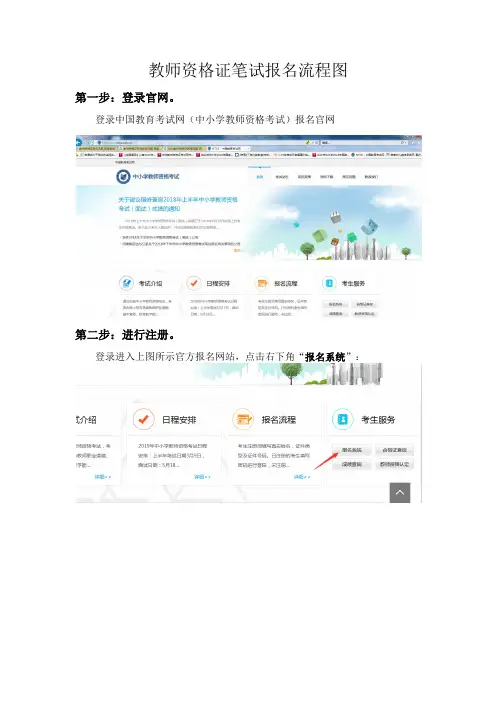 教师资格证考试-考试流程-笔试报名