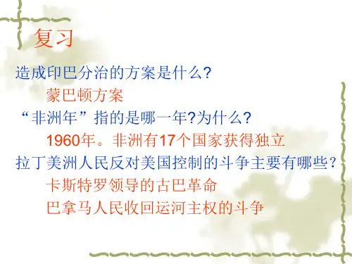中东战争课件