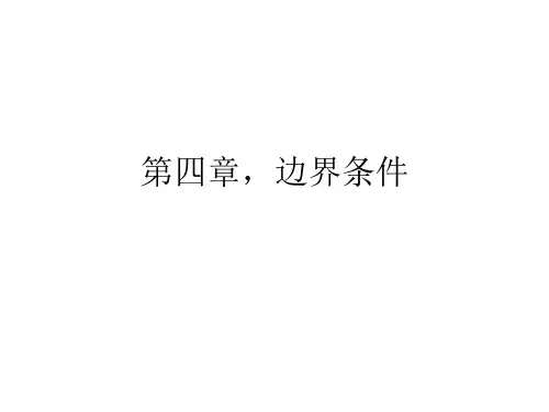 fluent教程_边界条件