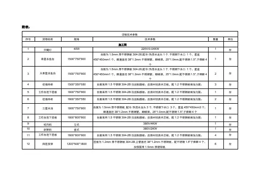 详细技术参数电烤箱