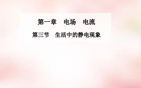 高中物理 第一章 第三节 生活中的静电现象课件 新人教版选修1-1 