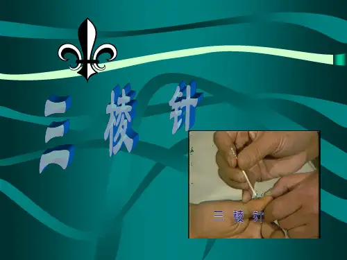 三棱针