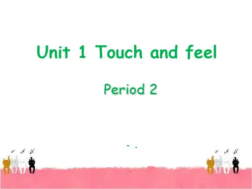 《Touch and feel》PPT课件