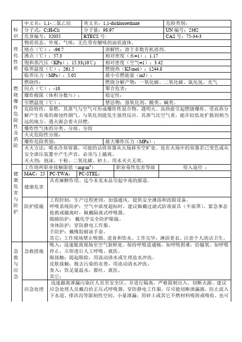 1,1-二氯乙烷