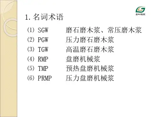 热磨机械浆