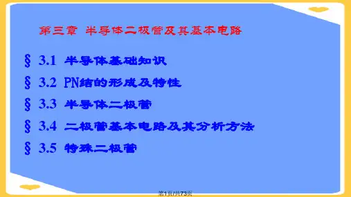 大连理工大学模拟电子线路复习PPT正式版