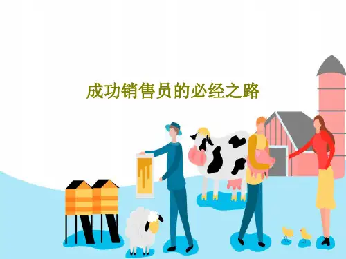 成功销售员的必经之路共35页PPT