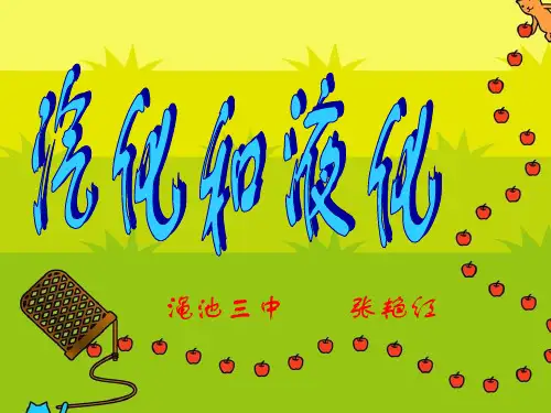 汽化和液化完整版