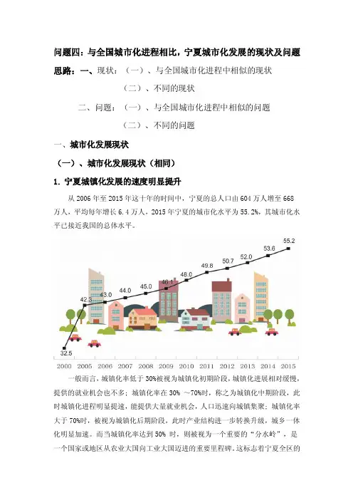 宁夏城市化现状分及问题分析】