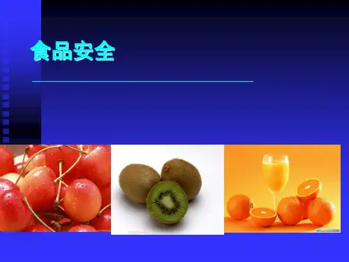 食品安全绘本故事ppt课件