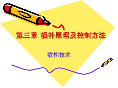 第三章插补原理及控制方法