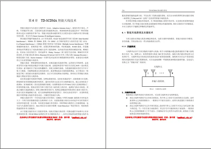 第6章 TD-SCDMA智能天线技术