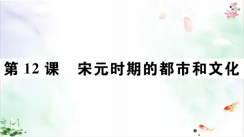 《辽宋夏金元期：民族关系发展和社会变化》课件完美版