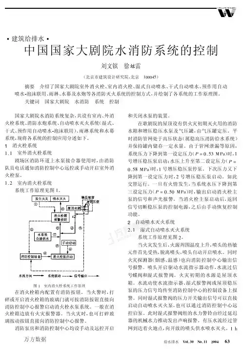 国家大剧院排水系统