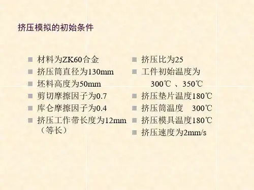 挤压模拟实例