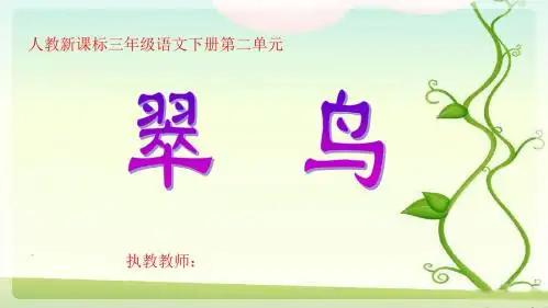 《翠鸟_》优秀PPT课件(全)