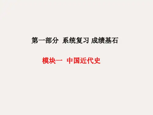 中考历史 中国近代史 主题5 人民解放战争的胜利课件