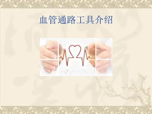 常用血管通路工具