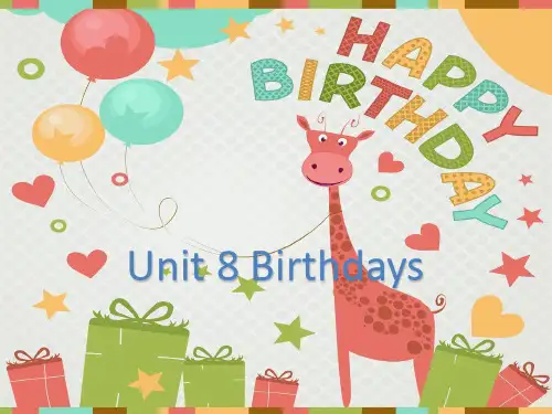 五年级英语下册课件-Unit 8 Birthdays（Story time）（120）-译林版