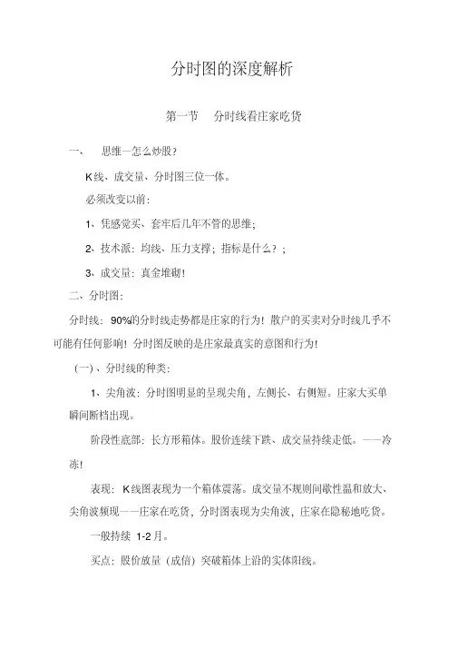 分时图的深度解析