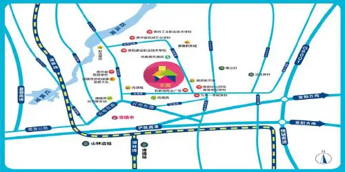 区位图