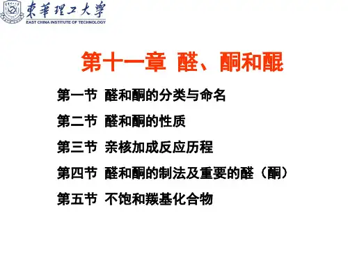 有机化学醛酮和醌H