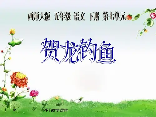 《贺龙钓鱼PPT课件