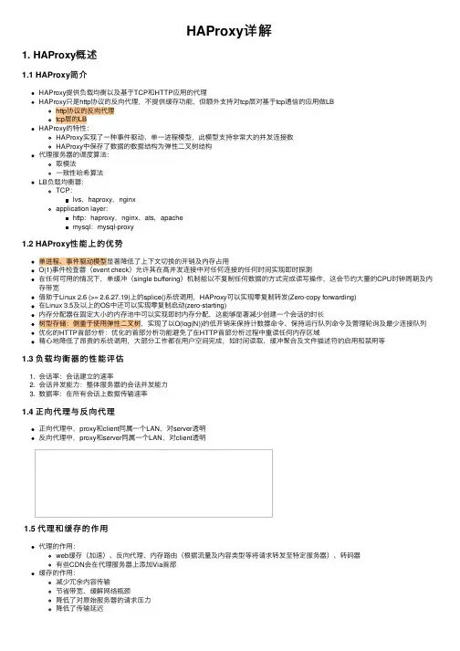 HAProxy详解
