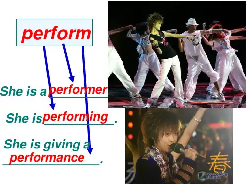 北师大版 Module 2 unit 5 lesson 1 Performance课件