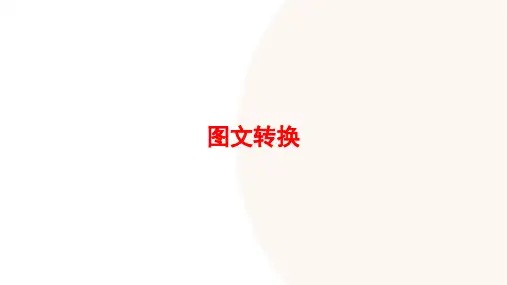 2024届高考语文一轮复习：图文转换课件37张